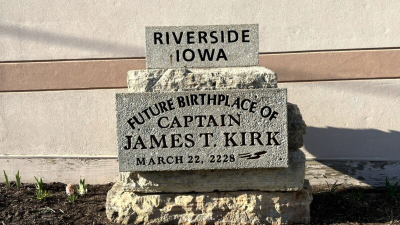Riverside Iowa, Future Birthplace of Captain James T Kirk